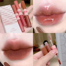 2IN1 Double-Headed Velvet Matte Lipstick Waterproof Long Lasting Pigmented Liquid Glazed Lip Gloss Moisturizer Lip Tint Cosmetic
2IN1 Double-Headed Velvet Matte Lipstick Waterproof Long Lasting Pigmented Liquid Glazed Lip Gloss Moisturizer Lip Tint Cosmetic