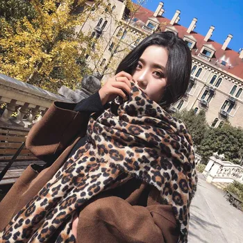 Hot Brown Leopard Femme Women Winter Blanket Scarf Warp Warm Soft Cashmere Thicken Long Ladies Scarves Shawls 190*70cm 
Hot Brown Leopard Femme Women Winter Blanket Scarf Warp Warm Soft Cashmere Thicken Long Ladies Scarves Shawls 190*70cm