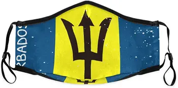 Distressed Barbados Flag Face Mask Washable Anti Dust Mask with 4PCS 5Layers Filters for Bicycle, Cycling,Sports
Distressed Barbados Flag Face Mask Washable Anti Dust Mask with 4PCS 5Layers Filters for Bicycle, Cycling,Sports