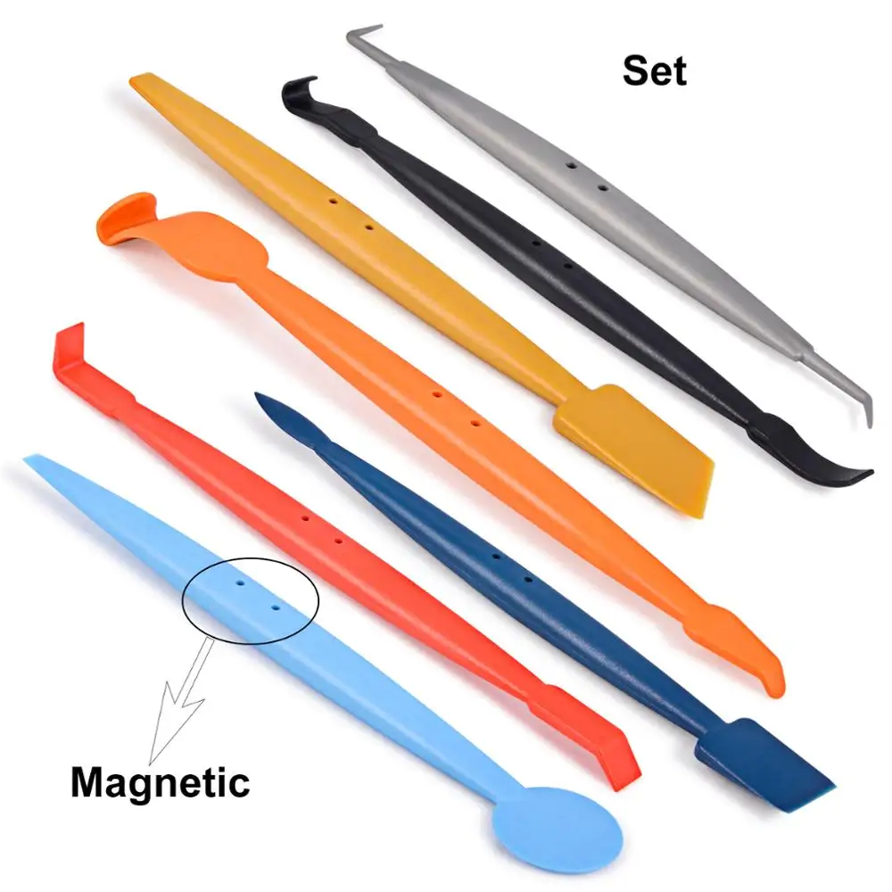 FOSHIO 7PCS/Set Vinyl Wrapping Tool Kit Micro Magnetic Edge Tuck Squeegee Scraper Carbon Fiber Film Car Wrap Window Tint Tool
FOSHIO 7PCS/Set Vinyl Wrapping Tool Kit Micro Magnetic Edge Tuck Squeegee Scraper Carbon Fiber Film Car Wrap Window Tint Tool