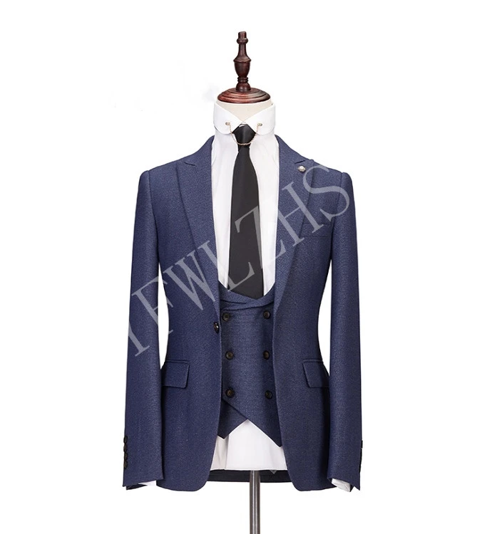 Handsome Groomsmen Peak Lapel Groom Tuxedos Mens Wedding Dress Man Jacket Blazer Prom Dinner (Jacket+Pants+Tie+Vest) A047
Handsome Groomsmen Peak Lapel Groom Tuxedos Mens Wedding Dress Man Jacket Blazer Prom Dinner (Jacket+Pants+Tie+Vest) A047