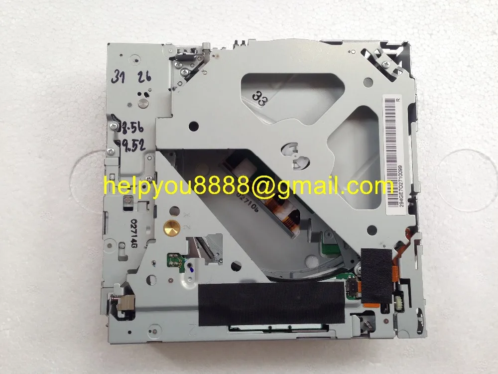 Matsushita Panasonic 6 DVD changer mech for Mercedes W221 S class (2)