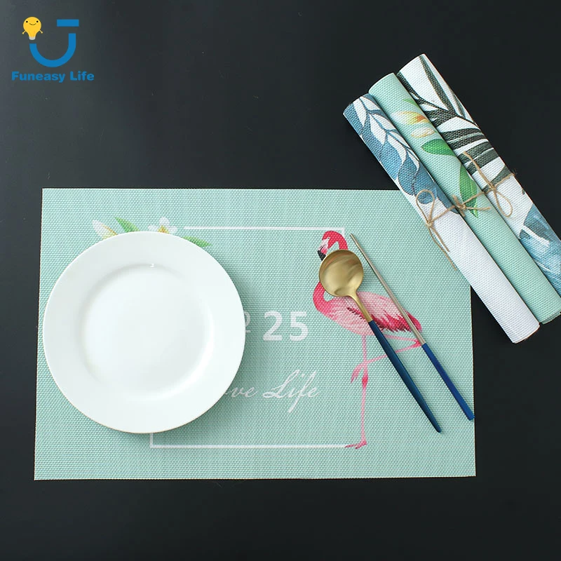 PVC Place Mats Heat Resistant Non Slip Table Mats Waterproof Dining Placemats Dining Table Protection Table Accessories
PVC Place Mats Heat Resistant Non Slip Table Mats Waterproof Dining Placemats Dining Table Protection Table Accessories