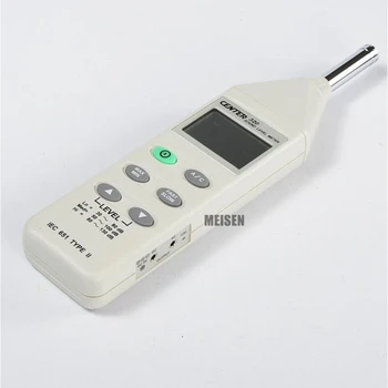 CENTER-320 Sound Level Meter AC/DC Signal Output,Level Range Display,Microphone:Electret condenser microphone,4 Digits Display.
CENTER-320 Sound Level Meter AC/DC Signal Output,Level Range Display,Microphone:Electret condenser microphone,4 Digits Display.