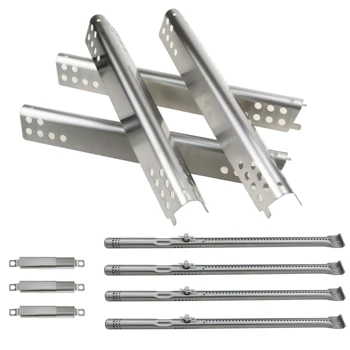 Hisencn Grill Burner Heat plate Cossover Replacement for Charbroil Advantage Series 4 Burner 463240015, 463240115, 463343015
Hisencn Grill Burner Heat plate Cossover Replacement for Charbroil Advantage Series 4 Burner 463240015, 463240115, 463343015