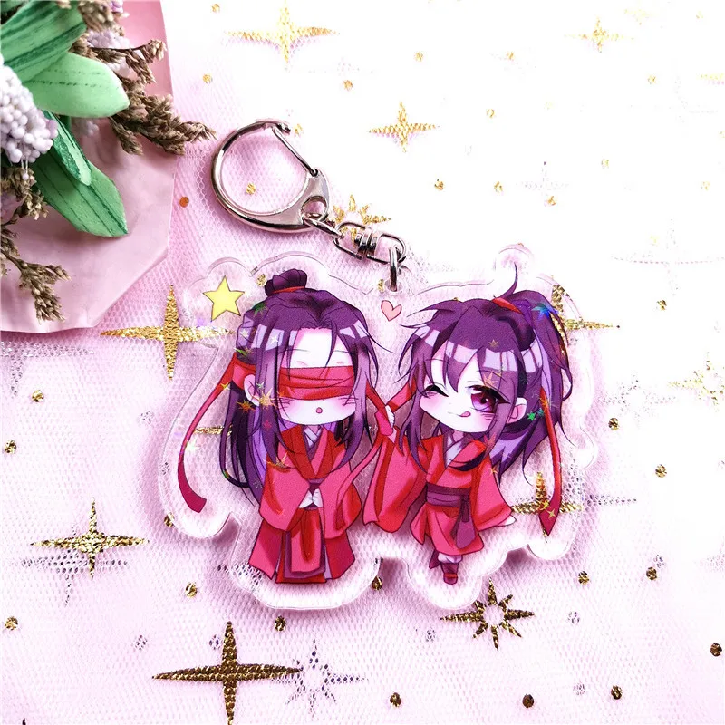 New Design Mo Dao Zu Shi Keychain Fashion Cartoon Figure Lan wangji Wei wuxian Mo Dao Zhu Shi Car Key Bag Pendants Keyrings
New Design Mo Dao Zu Shi Keychain Fashion Cartoon Figure Lan wangji Wei wuxian Mo Dao Zhu Shi Car Key Bag Pendants Keyrings