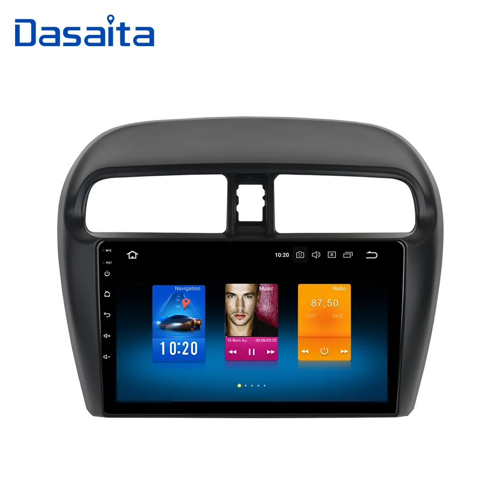 Dasaita Android 9.0 TDA7850 Car Radio 9" IPS 2.5D Curved Screen 1 din for Mitsubishi Mirage GT G4 Bluetooth GPS 4G RAM MP3
Dasaita Android 9.0 TDA7850 Car Radio 9" IPS 2.5D Curved Screen 1 din for Mitsubishi Mirage GT G4 Bluetooth GPS 4G RAM MP3
