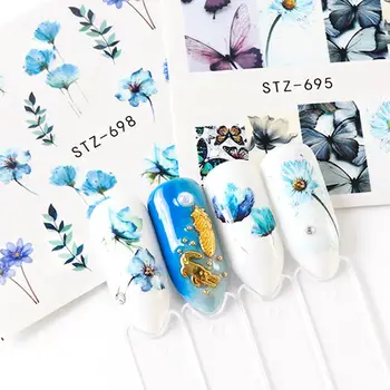 24pcs Water Nail Decal And Sticker Flower Leaf Tree Green Simple Summer Slider For Manicure Nail Art Watermark Tips
24pcs Water Nail Decal And Sticker Flower Leaf Tree Green Simple Summer Slider For Manicure Nail Art Watermark Tips