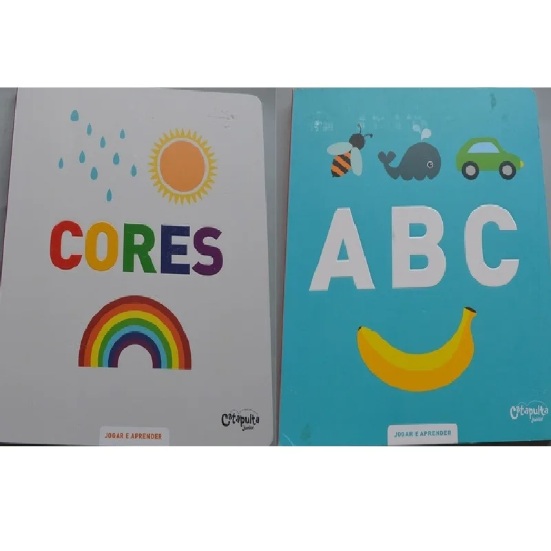 2 Books Parent Child Kids Toddler Trottie Baby Portuguese Book Early Education Cute Picture Knowledge Libros Book Age 0-3
2 Books Parent Child Kids Toddler Trottie Baby Portuguese Book Early Education Cute Picture Knowledge Libros Book Age 0-3
