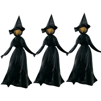 3pcs/1pcs Lighted Halloween Witch Decoration Set Sound Voice Control Glow and Sound Haunted House Party Props LBShipping
3pcs/1pcs Lighted Halloween Witch Decoration Set Sound Voice Control Glow and Sound Haunted House Party Props LBShipping