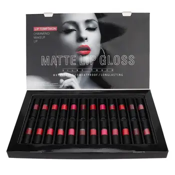 Lip Gloss 24pcs Matte Lip Gloss Fashion Smooth Long Lasting Waterproof Liquid Lipstick Makeup Tool for Halloween Party
Lip Gloss 24pcs Matte Lip Gloss Fashion Smooth Long Lasting Waterproof Liquid Lipstick Makeup Tool for Halloween Party