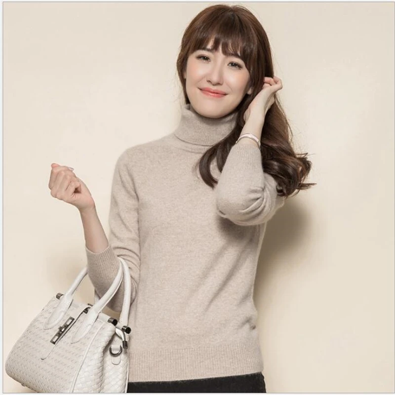 2019 Autumn Winter Sweater Women Knitted Pullover Sweater Long Sleeve Turtleneck Slim Jumper Soft Warm Pull Femme R425
2019 Autumn Winter Sweater Women Knitted Pullover Sweater Long Sleeve Turtleneck Slim Jumper Soft Warm Pull Femme R425