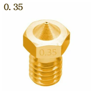1.75mm Filament Extruder Nozzle Printer 3D Accessory 50pcs Set For Makerbot V6 Installation: External M6 Threaded Connection
1.75mm Filament Extruder Nozzle Printer 3D Accessory 50pcs Set For Makerbot V6 Installation: External M6 Threaded Connection