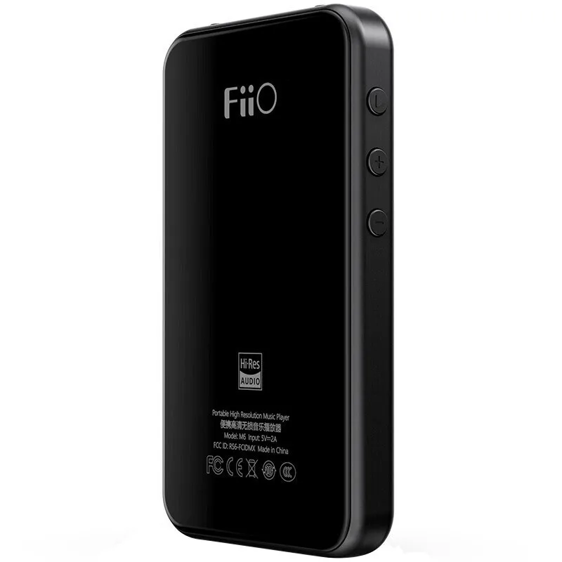 

FiiO M6 Hi-Res Bluetooth HiFi Music Portable MP3 Player USB DAC ES9018Q2C Based Android with aptX HD LDAC WiFi Air Play DSD