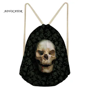 Skull 3D Design Men Drawstring Backpack Waterproof Pocket for Boys and Girls Storage Package Skull Bag Bolso Calavera
Skull 3D Design Men Drawstring Backpack Waterproof Pocket for Boys and Girls Storage Package Skull Bag Bolso Calavera