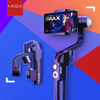 Mini-S Gimbal Foldable Extendable 3 Axis Smartphone Stabilizer for Vlog Live Video Record
Mini-S Gimbal Foldable Extendable 3 Axis Smartphone Stabilizer for Vlog Live Video Record