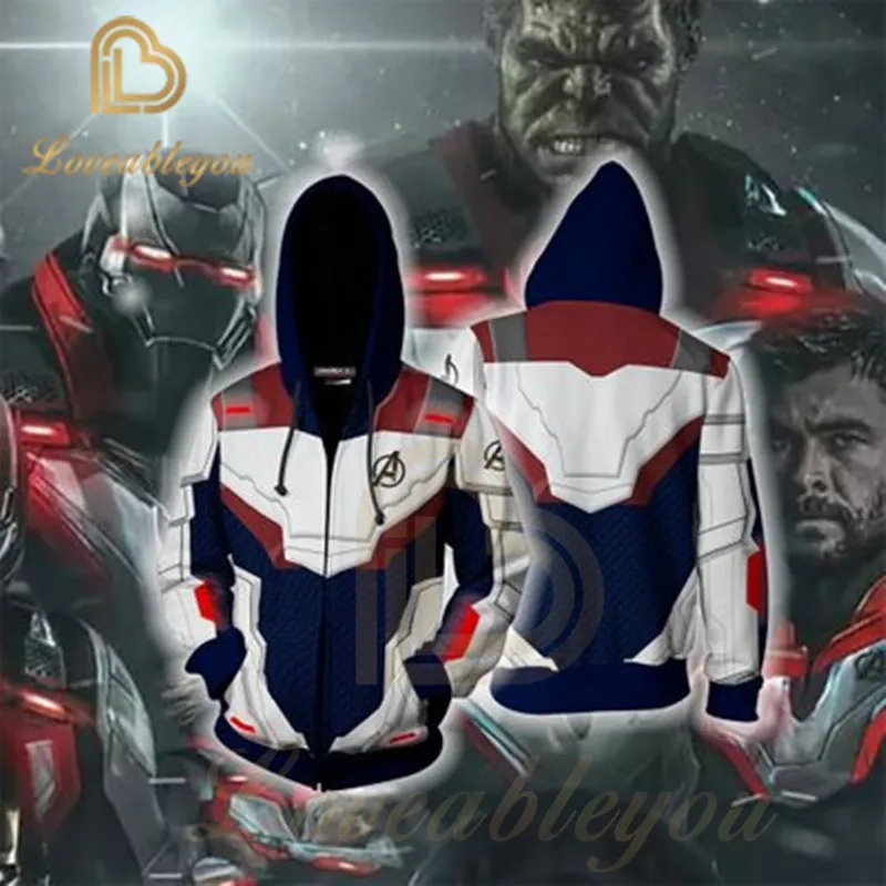 Men Avenger Endgame Cosplay Costume Sweat Homme Hoodie Sweatshirt Streetwear Off White Men's Sweatshirts Hip Hop Poleron Hombre
Men Avenger Endgame Cosplay Costume Sweat Homme Hoodie Sweatshirt Streetwear Off White Men's Sweatshirts Hip Hop Poleron Hombre