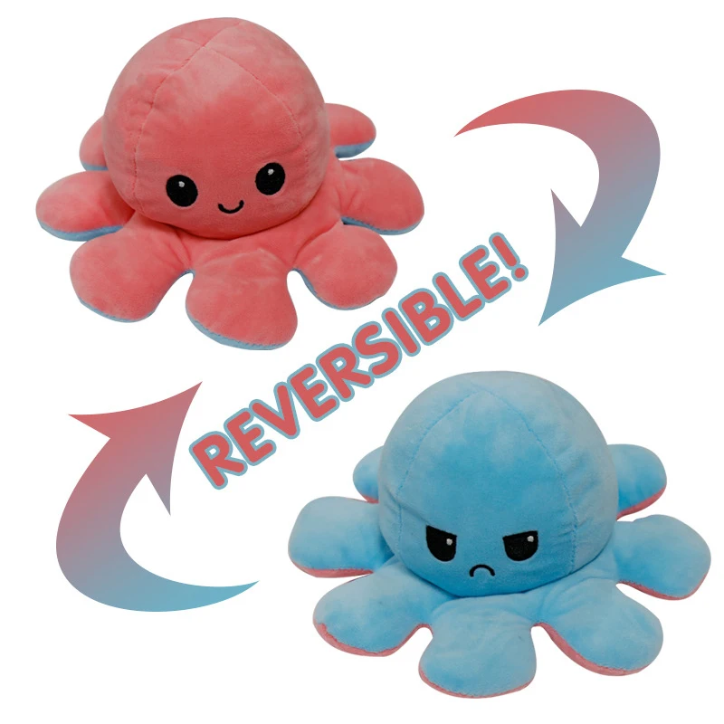 1pc Cute Reversible Plush Toy Colorful Octopus Doll Stuffed Octopus Doll Flip Children Girls Toy
1pc Cute Reversible Plush Toy Colorful Octopus Doll Stuffed Octopus Doll Flip Children Girls Toy