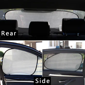 5Pcs/Set Car Window Mesh Cover Windshield Rear Side Sunshade Visor Block 100*50cm Sunshades Windshield Sunshades
5Pcs/Set Car Window Mesh Cover Windshield Rear Side Sunshade Visor Block 100*50cm Sunshades Windshield Sunshades