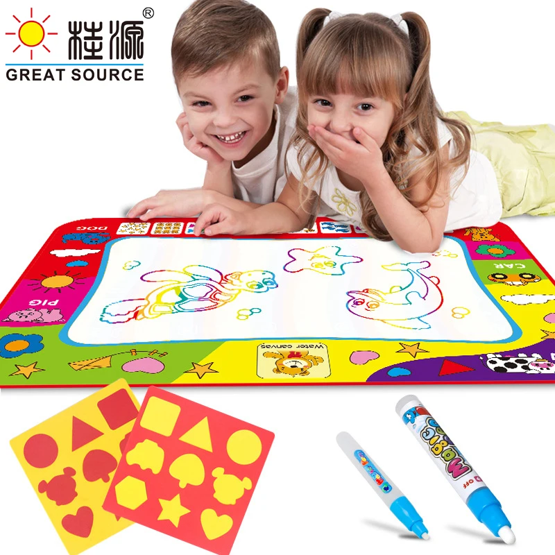 Colorful Draw Toy Magic Water Drawing Mat Board Creactive Amazing Educational Toys Book Set For Kids Doodle80*60cm(31.50"*23.63"
Colorful Draw Toy Magic Water Drawing Mat Board Creactive Amazing Educational Toys Book Set For Kids Doodle80*60cm(31.50"*23.63"