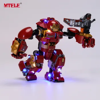 MTELE Brand LED Light Up Kit For The Hulkbuster Smash-Up Lighting Set Compatile With 76104
MTELE Brand LED Light Up Kit For The Hulkbuster Smash-Up Lighting Set Compatile With 76104