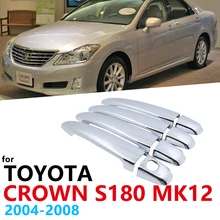 Chrome Handles Cover Trim Set for Toyota Crown S180 180 MK12 2004 2005 2006 2007 2008 Accessories Stickers Car Styling
Chrome Handles Cover Trim Set for Toyota Crown S180 180 MK12 2004 2005 2006 2007 2008 Accessories Stickers Car Styling
