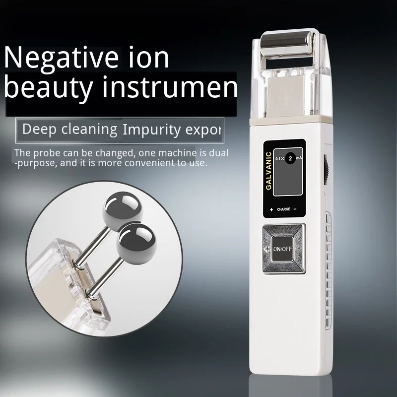 portable Iontophoresis beauty Instrument USB rechargeable Micro electric Lift Skin deep cleaning Ion Face Beauty Device
portable Iontophoresis beauty Instrument USB rechargeable Micro electric Lift Skin deep cleaning Ion Face Beauty Device