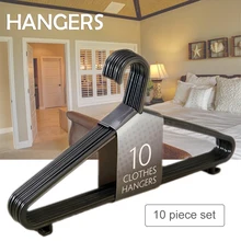 10/Pack Plastic Hanger For Clothes Space Saving Durable Standard Hanger Non-toxic And Odorless Durable Hook Design Garment Black
10/Pack Plastic Hanger For Clothes Space Saving Durable Standard Hanger Non-toxic And Odorless Durable Hook Design Garment Black