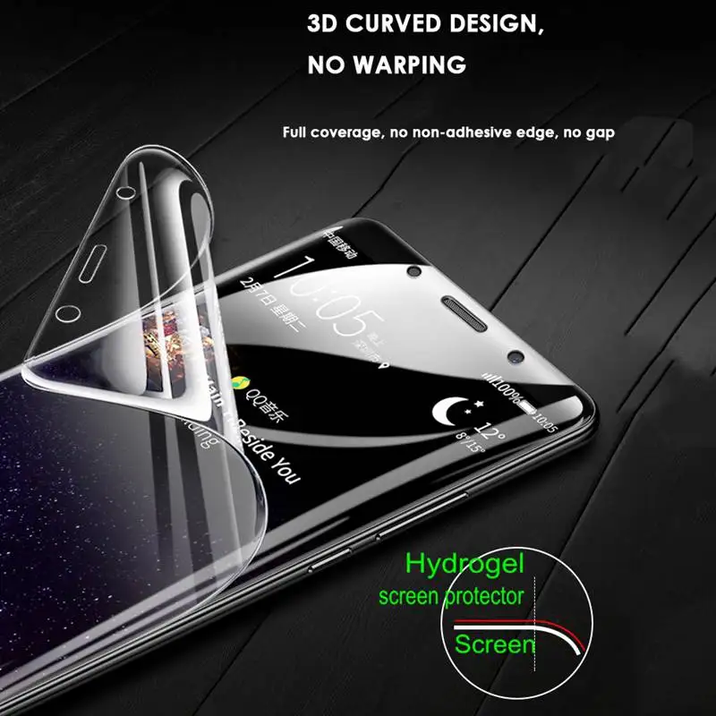 3D Full Cover Hydrogel Film For Samsung A50 Screen Protector For Samsung A10 A20 A30 A70 M10 M20 M30 Note 8 9 S10 Lite Soft Film
3D Full Cover Hydrogel Film For Samsung A50 Screen Protector For Samsung A10 A20 A30 A70 M10 M20 M30 Note 8 9 S10 Lite Soft Film