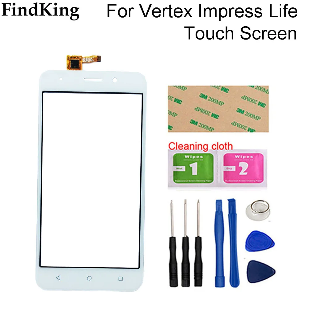 5 ''мобильный сенсорный Экран Панель для Vertex Impress жизнь экран планшета Стекло