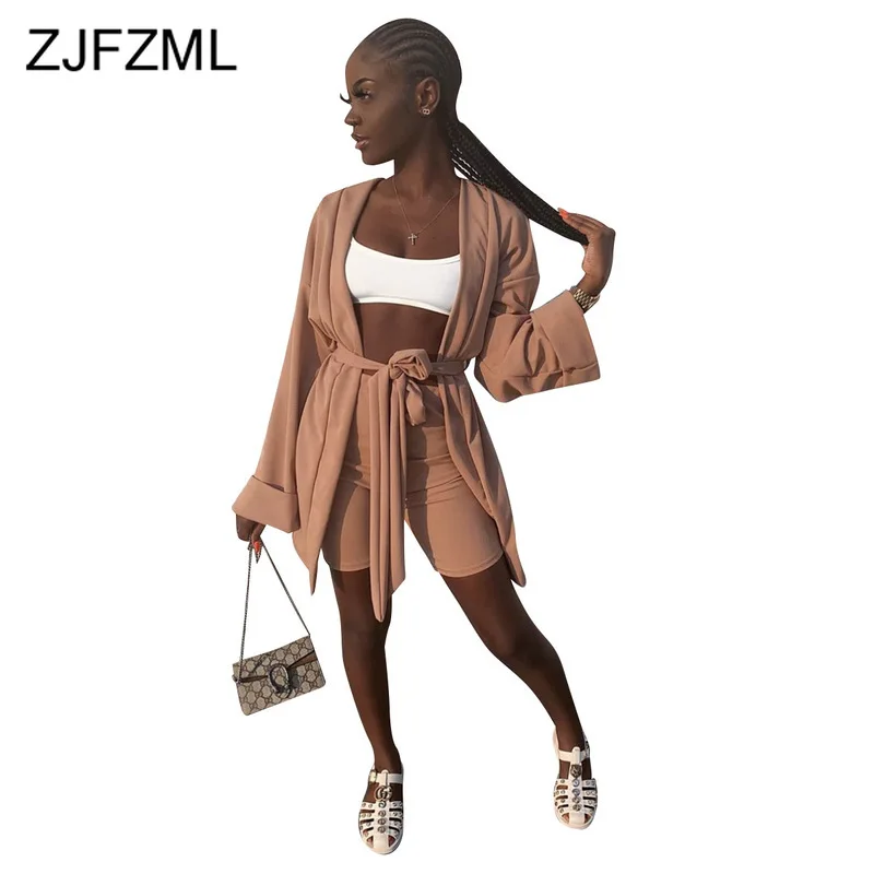 Causal Plus Size Two Piece Short Set for Women Full Sleeve Open Stitch Belted Long Coat + Straight Shorts 2 Piece Tracksuit Set
Causal Plus Size Two Piece Short Set for Women Full Sleeve Open Stitch Belted Long Coat + Straight Shorts 2 Piece Tracksuit Set