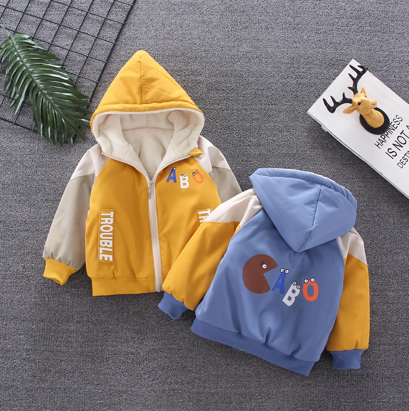 2019 New Style Autumn And Winter Children Baby CHILDREN'S Suit English Lettered ABC Printed Cotton Overcoat
2019 New Style Autumn And Winter Children Baby CHILDREN'S Suit English Lettered ABC Printed Cotton Overcoat