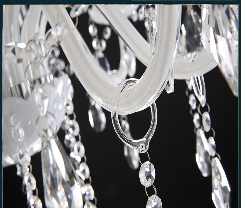 White Crystal Wedding Chandelier White Crystal Wedding Chandelier