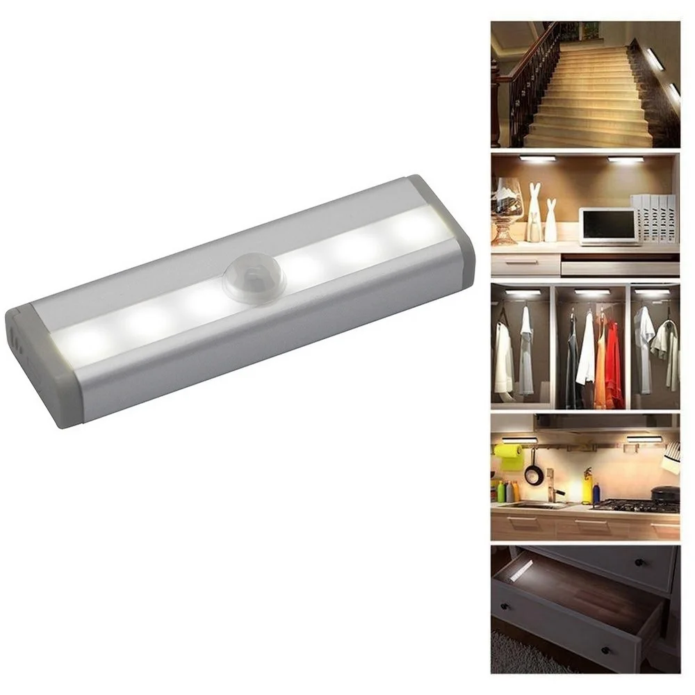 1/3/8/10pcs LED Cabinet Light Infrared Motion Detector Sensor Closet Induction Night Light Lamp Wardrobe Lights Bar Lighting
1/3/8/10pcs LED Cabinet Light Infrared Motion Detector Sensor Closet Induction Night Light Lamp Wardrobe Lights Bar Lighting