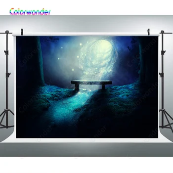 Fairy Tale Forest Stone Bench Magic Hole with Glitter Stars Universe Night Backdrop Kids Baby Princess Photography Background
Fairy Tale Forest Stone Bench Magic Hole with Glitter Stars Universe Night Backdrop Kids Baby Princess Photography Background