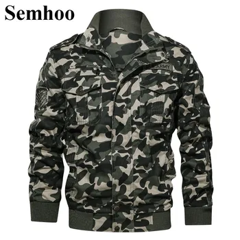 2019 Spring Autumn Men's Camouflage Uniform Jacket Casual Slim Cotton Multi-pocket Tooling Cotton Men's Jacket
2019 Spring Autumn Men's Camouflage Uniform Jacket Casual Slim Cotton Multi-pocket Tooling Cotton Men's Jacket