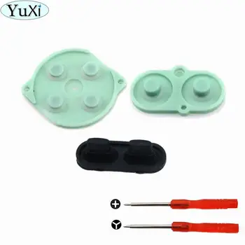 YuXi For Nintend for Game Boy Color/Colour Button Silicone Rubber Pad Conductive A B Select Start Rubber Button For GBC + Tool
YuXi For Nintend for Game Boy Color/Colour Button Silicone Rubber Pad Conductive A B Select Start Rubber Button For GBC + Tool