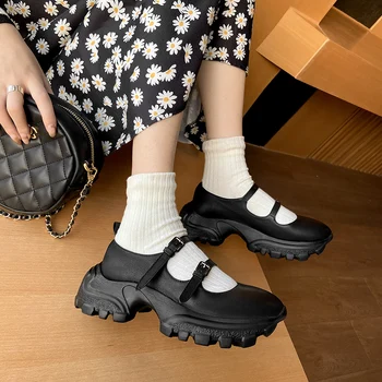 2020 new spring and autumn word buckle with platform platform single shoes small leather shoes retro leather women's shoes X318
2020 new spring and autumn word buckle with platform platform single shoes small leather shoes retro leather women's shoes X318