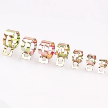 4mm-25mm Pipe Clamps for choose Fuel Spring Clip Vacuum Silicon 65Mn Autos Autos Spring Clip Fuel Oil Water Hose Clamp
4mm-25mm Pipe Clamps for choose Fuel Spring Clip Vacuum Silicon 65Mn Autos Autos Spring Clip Fuel Oil Water Hose Clamp