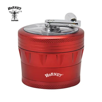 HORNET Lightning Style Aircraft Aluminum Tobacco Herb Grinder 4 Layers 63mm Metal Grinders Hand Crank Crusher Muller 
HORNET Lightning Style Aircraft Aluminum Tobacco Herb Grinder 4 Layers 63mm Metal Grinders Hand Crank Crusher Muller