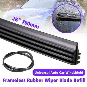 2 PCS 28" 700mm Car Rubber Frameless Windshield Wash Wiper Blade Universal Cut To Size Car Accessories for boneless wipers
2 PCS 28" 700mm Car Rubber Frameless Windshield Wash Wiper Blade Universal Cut To Size Car Accessories for boneless wipers