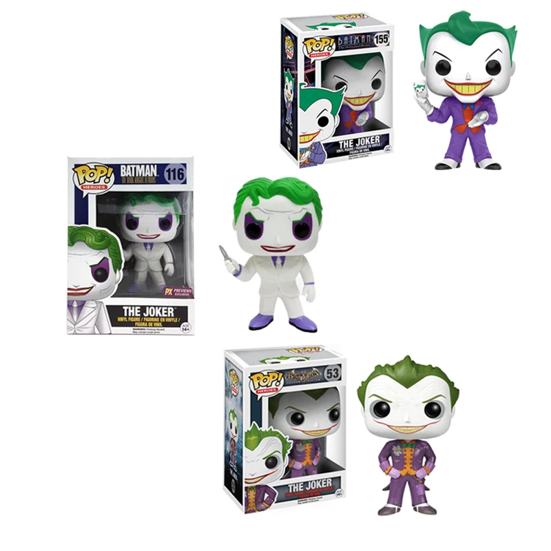 Funko pop Batman The Joker Vinyl Action & Toy Figures Collectible Model Toy for Children
Funko pop Batman The Joker Vinyl Action & Toy Figures Collectible Model Toy for Children