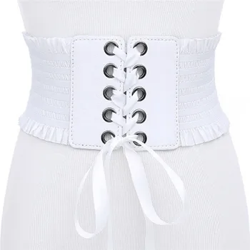 Fashion Multicolor Ladies Elegant Stretch Belt Tassels Elastic Buckle Wide Dress Corset Waistband Dress Accessories
Fashion Multicolor Ladies Elegant Stretch Belt Tassels Elastic Buckle Wide Dress Corset Waistband Dress Accessories