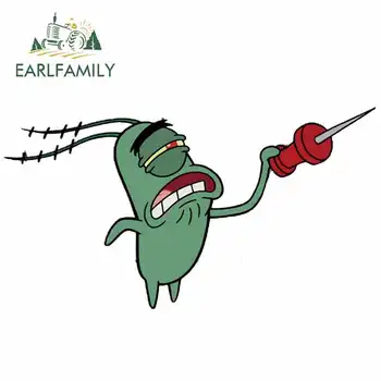 EARLFAMILY 13cm x 7.2cm For Spongebob SquarePants Scratch-Proof Car Sticker Motorcycle Decal Suitable For SUV RV Decor
EARLFAMILY 13cm x 7.2cm For Spongebob SquarePants Scratch-Proof Car Sticker Motorcycle Decal Suitable For SUV RV Decor