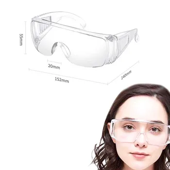 Transparent Protective Glasses Safety Goggles Anti-Splash Wind-Proof Work Safety Glasses Prevent saliva from splashing
Transparent Protective Glasses Safety Goggles Anti-Splash Wind-Proof Work Safety Glasses Prevent saliva from splashing
