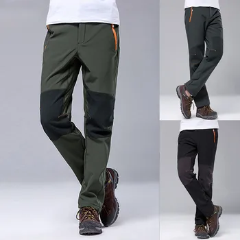 Men's Cashmere Ski Pants Warm Soft Shell Pants Windproof Waterproof Mountaineering Full Length Casual 3 Colors Thick Trousers
Men's Cashmere Ski Pants Warm Soft Shell Pants Windproof Waterproof Mountaineering Full Length Casual 3 Colors Thick Trousers