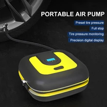 Portable Car Air Compressor Tire Inflator with LED Digital Gauge 12V 120PSI 120W Portable Air Pump for Car Motorcycles Bicycles
Portable Car Air Compressor Tire Inflator with LED Digital Gauge 12V 120PSI 120W Portable Air Pump for Car Motorcycles Bicycles