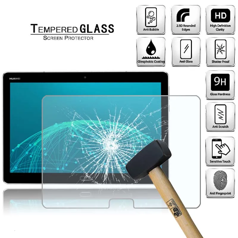 Tablet Tempered Glass Screen Protector Cover for Huawei MediaPad M3 Lite 10 9H Explosion-Proof Tempered Glass Screen
Tablet Tempered Glass Screen Protector Cover for Huawei MediaPad M3 Lite 10 9H Explosion-Proof Tempered Glass Screen