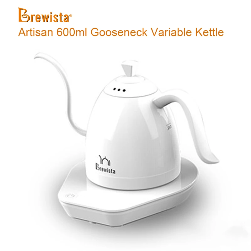 

Brewista Artisan 600 мл ограниченный выпуск Регулируемый чайник с гусиной шеей 220 В система контроля температуры