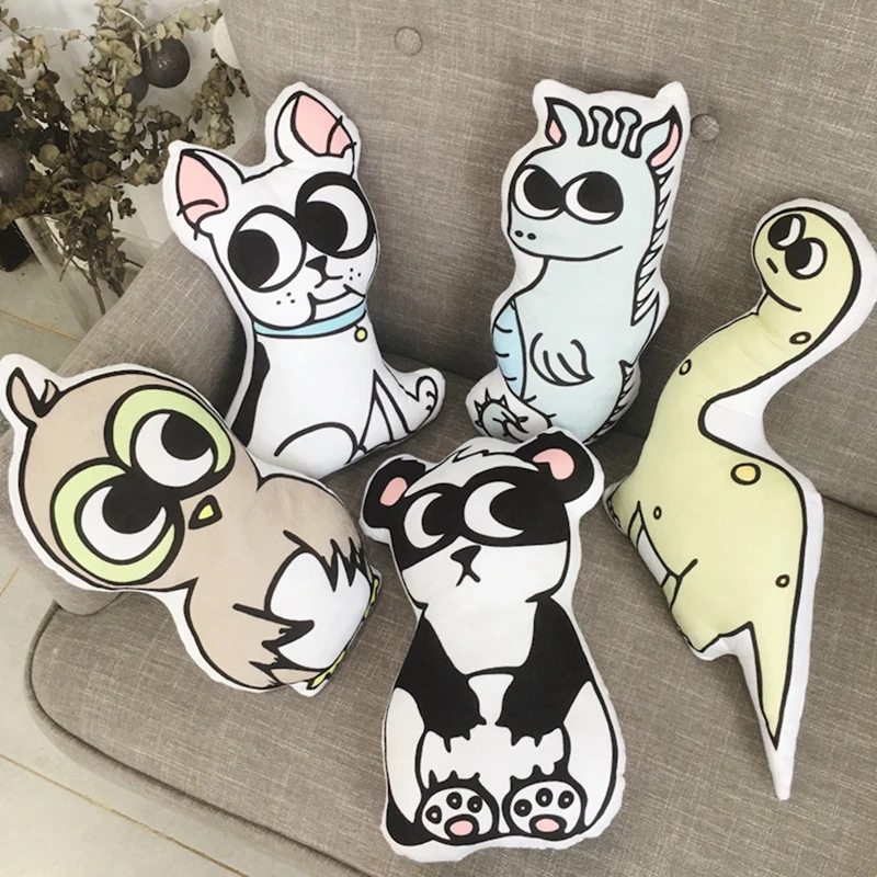 1pcs New Dinosaur Dog Hippocampus Owl Cushion Simulation Soft Panda Plush Doll Toy Fans Gift
1pcs New Dinosaur Dog Hippocampus Owl Cushion Simulation Soft Panda Plush Doll Toy Fans Gift